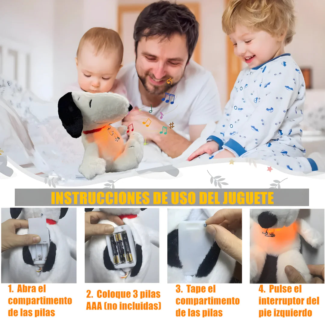 Peluche que respira anti ansiedad